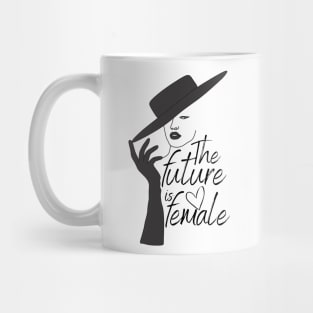 The future is female Mug